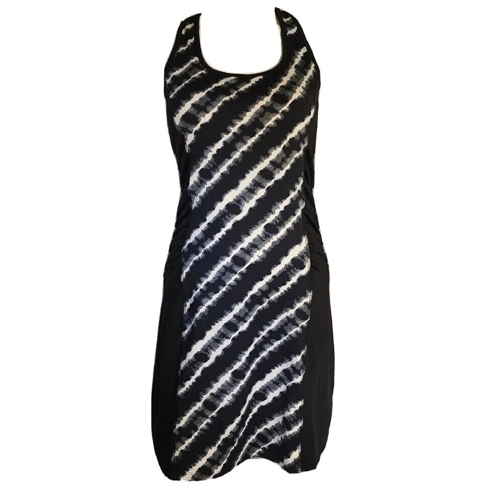 Lola by AFG Dress Womens Size‎ XS Black White Racerback Pullover Activewear